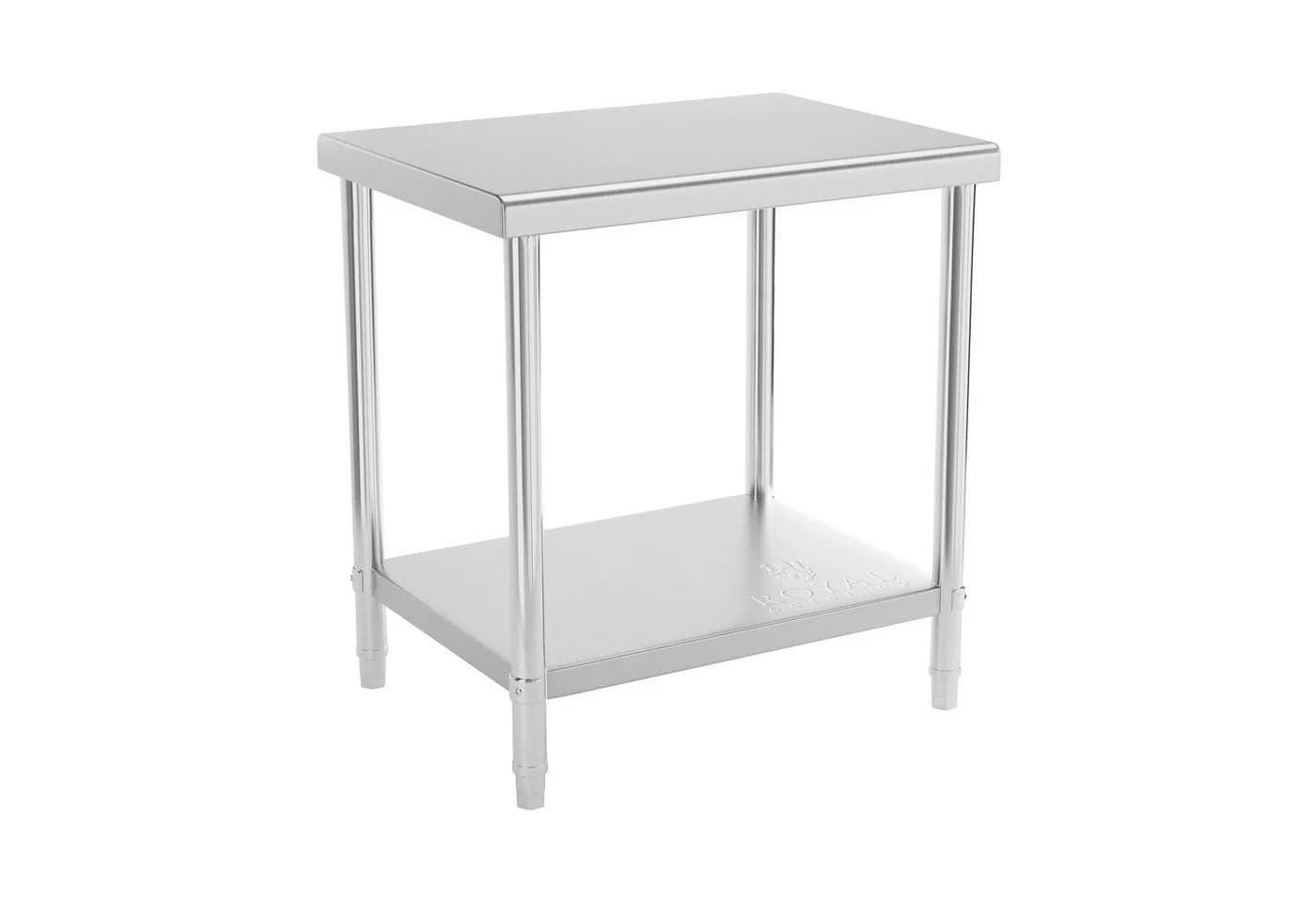 Royal Catering Arbeitstisch Edelstahl 80x60 cm - Bild 2