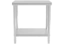 Royal Catering Arbeitstisch Edelstahl 80x60 cm Bild 4