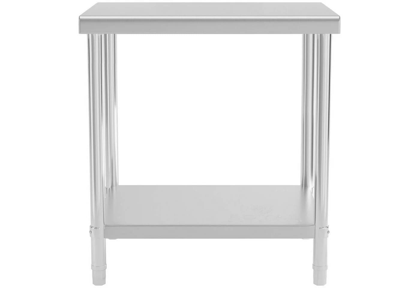 Royal Catering Arbeitstisch Edelstahl 80x60 cm - Bild 4