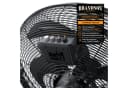 Brandson Windmaschine 120W Standventilator Retro Stil 50cm Bild 5