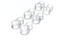 BEARWARE Türklinkenpuffer Transparent 6er Set Silikon Stoßfänger Bild 2