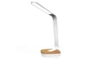 Brandson LED Schreibtischlampe Weiß/Braun Touch Dimmbar Timer Bild 3