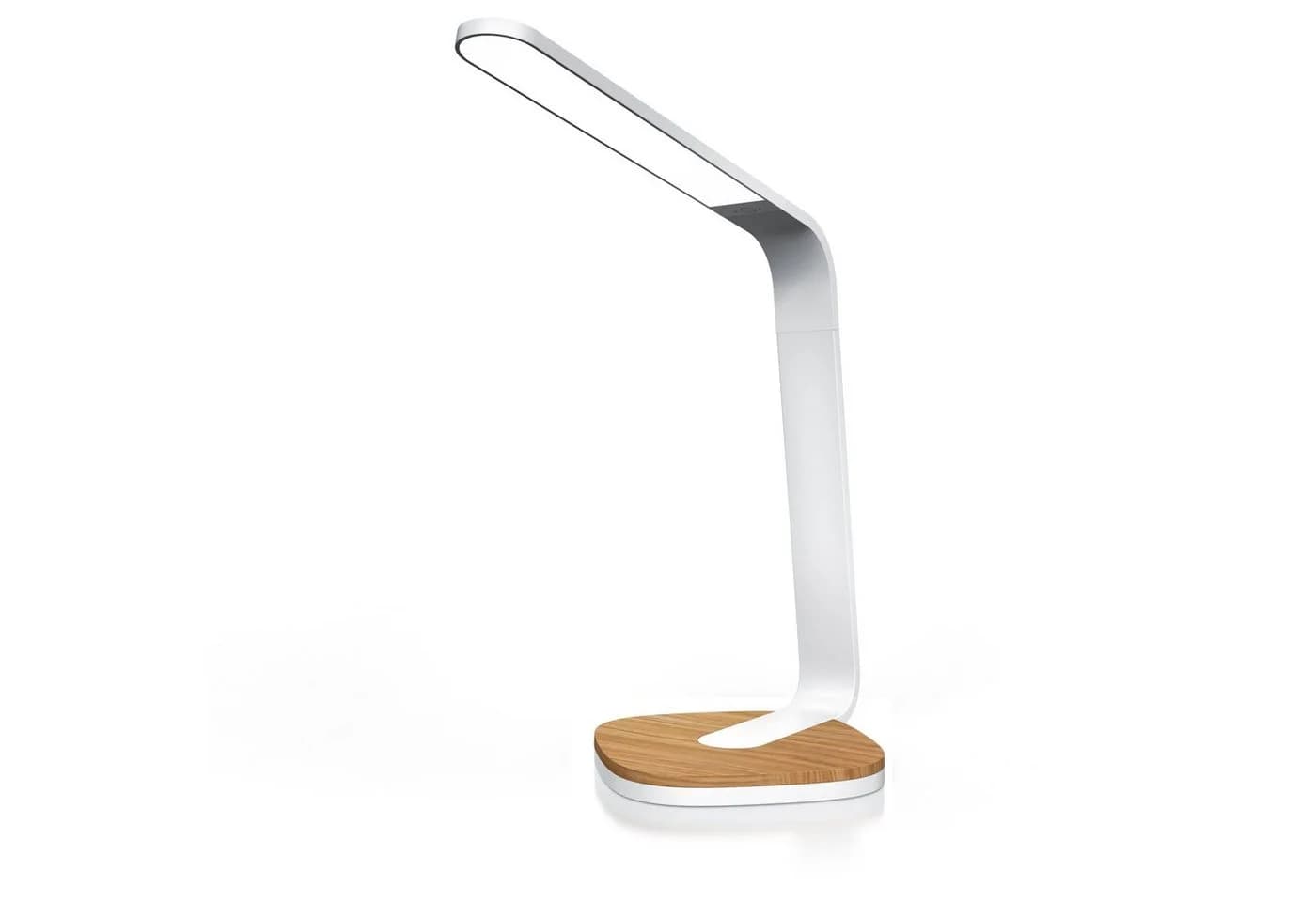 Brandson LED Schreibtischlampe Weiß/Braun Touch Dimmbar Timer - Bild 3
