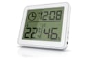 BEARWARE Thermo-Hygrometer mit LCD-Anzeige, Magnet & Standfuß, Weiß Bild 2