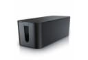 BEARWARE Kabelbox Schwarz mit Gummifüßen - Kabelmanagement Box Bild 1