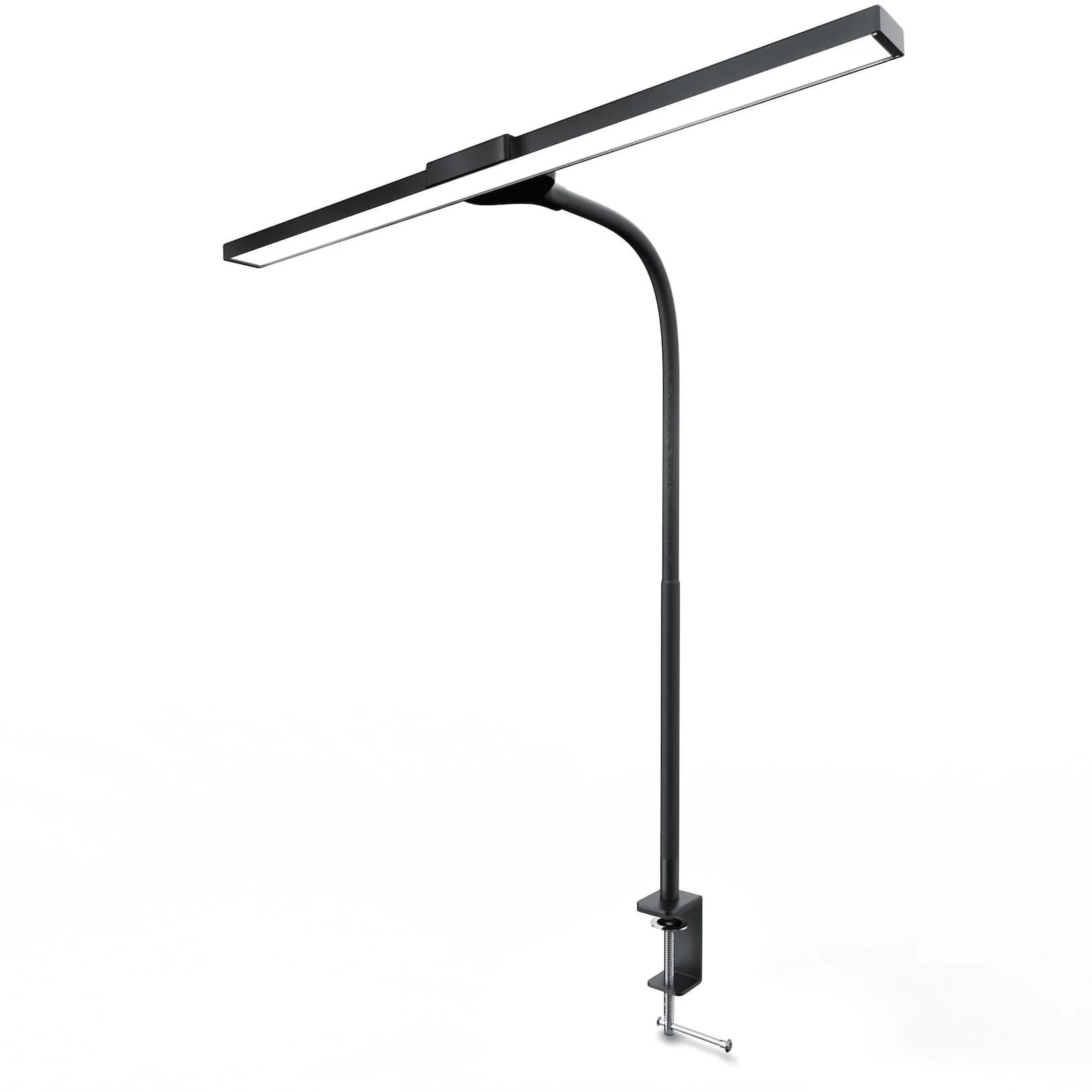 CSL LED Monitorlampe Klemmleuchte mit Dimmfunktion und 3 Lichtfarben