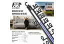 BEARWARE Analoges Thermometer aus Metall Schwarz Wetterfest Bild 4