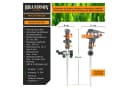 Grüner Kunststoff-Sprinkler im modernen Design Bild 2