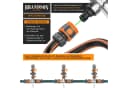 Grüner Kunststoff-Sprinkler im modernen Design Bild 5