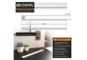 Brandson LED-Unterschrankleuchte mit Bewegungsmelder, 3 Lichtfarben, Dimmbar Bild 1