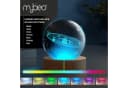 MyBeo LED Dekolicht 3D Glaskugel mit Gravur und Farbwechsel Bild 5