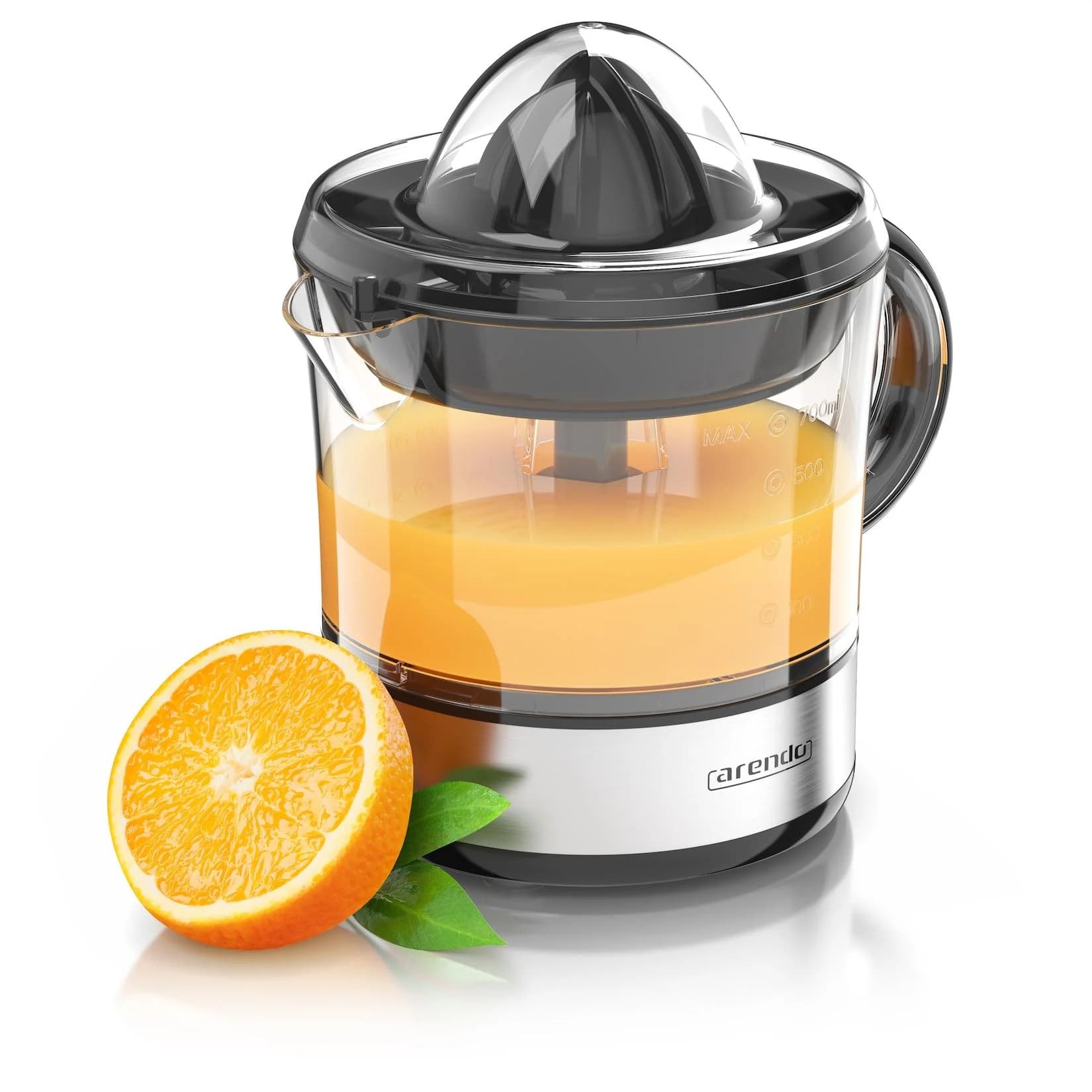 Arendo Zitruspresse Edelstahl Automatische Funktion BPA-frei