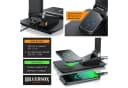 Brandson Schreibtischlampe Metall Schwarz mit Wireless Charging und USB Bild 4