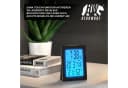 BEARWARE Digitalwecker Schwarz mit Temperaturanzeige & 2 Alarmen Bild 5