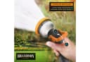Brandson Multifunktionsbrause Garten Handbrause 9 Sprühprofile Metallkopf Bild 5