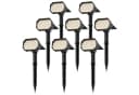 Brandson 8x LED Solar Gartenstrahler Schwarz IP65 Bild 3
