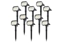 Brandson 10x LED Gartenstrahler Solar Erdspießleuchte Warmweiß IP65 Bild 3