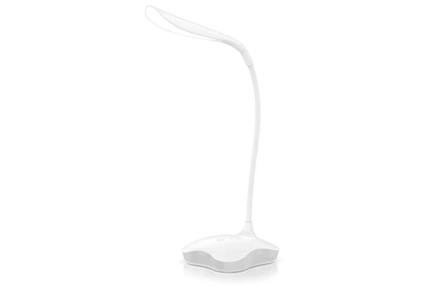 BEARWARE LED Schreibtischlampe Dimmbar Weiß USB/Batterie - Bild 2