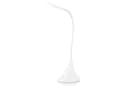 BEARWARE LED Schreibtischlampe Weiß Flexibler Schwanenhals USB & Batterie Bild 2