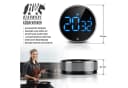 BEARWARE Küchentimer Digital Schwarz/Silber LED Magnetisch Bild 1