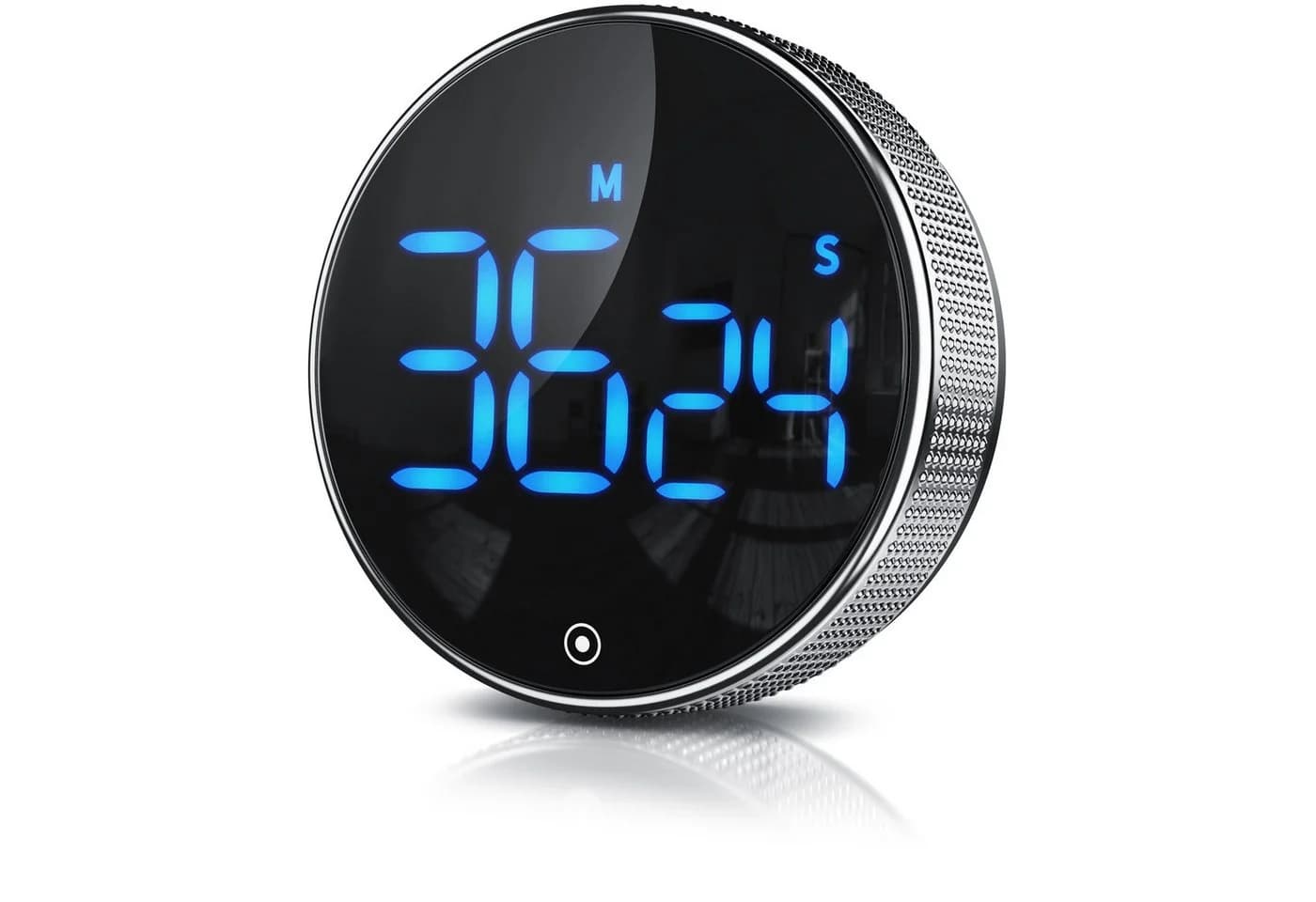 BEARWARE Küchentimer Digital Schwarz/Silber LED Magnetisch - Bild 2