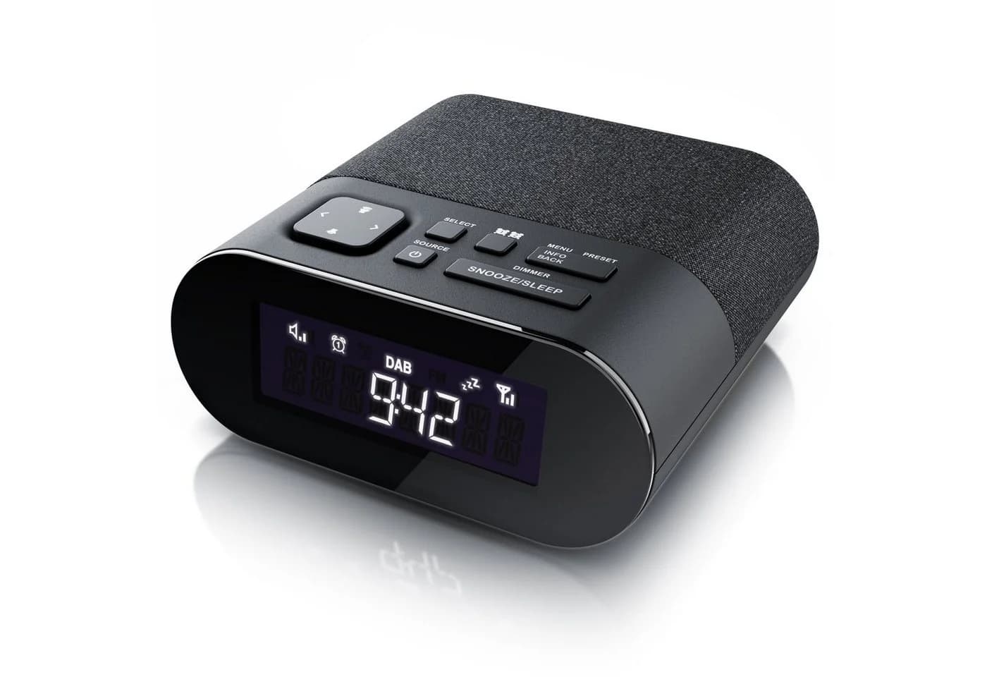 BEARWARE DAB+ Radiowecker Digital mit FM, Dual Alarm und USB Ladeport - Bild 3