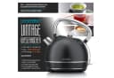 Arendo Frühstücks-Set Edelstahl Wasserkocher 1,7l & 2-Scheiben Toaster Schwarz Bild 1