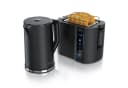 Arendo Frühstücks-Set Edelstahl Wasserkocher & Toaster Schwarz Touch Bild 2