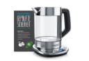 Arendo Frühstücks-Set Wasserkocher 1,5L & 4-Scheiben Toaster Silber Bild 4