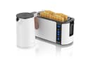 Arendo Frühstücks-Set Weiß Edelstahl Wasserkocher & 4-Scheiben Toaster Touch Bild 2