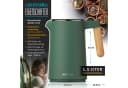 Arendo Frühstücks-Set Edelstahl Wasserkocher & Toaster grün Bild 1