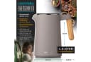 Arendo Frühstücks-Set Edelstahl Wasserkocher & 4-Scheiben Toaster Taupe Bild 1