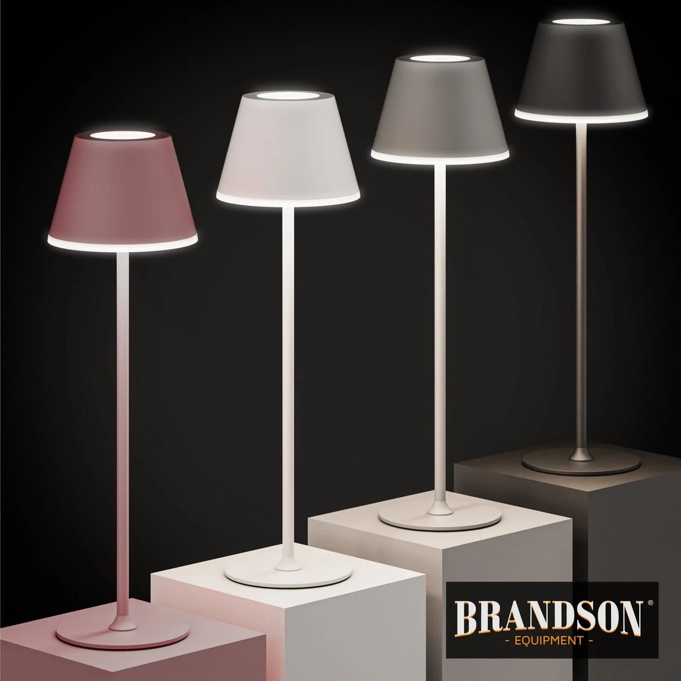 Brandson LED Tischleuchte mit Akku, Kabellos, Touch, Helligkeit stufenlos dimmbar, Metall, Dimmfunktion, Ein-/Ausschalter, Farbwechsel, mehrere Helligkeitsstufen, LED fest integriert, Kaltweiß, Neutralweiß, Warmweiß, Tischlampe, Nachttischlampe, Leselampe, Schreibtischlampe, großer Akku - Bild 5