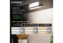 BEARWARE Unterschrankleuchte Schranklicht mit Bewegungsmelder, Akku, 3 Lichtfarben, dimmbar, PIR, Lichtsensor, Memory-Funktion, Dauerlicht, Auto-Modus, LED, Warmweiß, Neutralweiß, Kaltweiß, 500 mAh, USB-C, Magnethalterung Bild 4