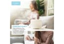 MyBeo Luftbefeuchter Aroma Diffuser 0,5 L mit Stimmungslicht in 7 Farben, 2 Nebelstufen, RGB, Timer, Fernbedienung Bild 5