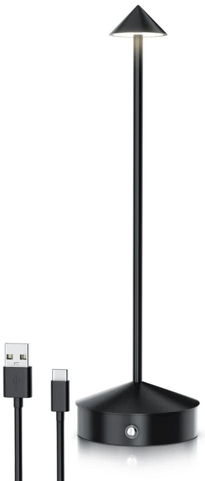 BEARWARE LED Tischleuchte Kabellos 3 Lichtfarben Touch Dimmfunktion - Bild 2