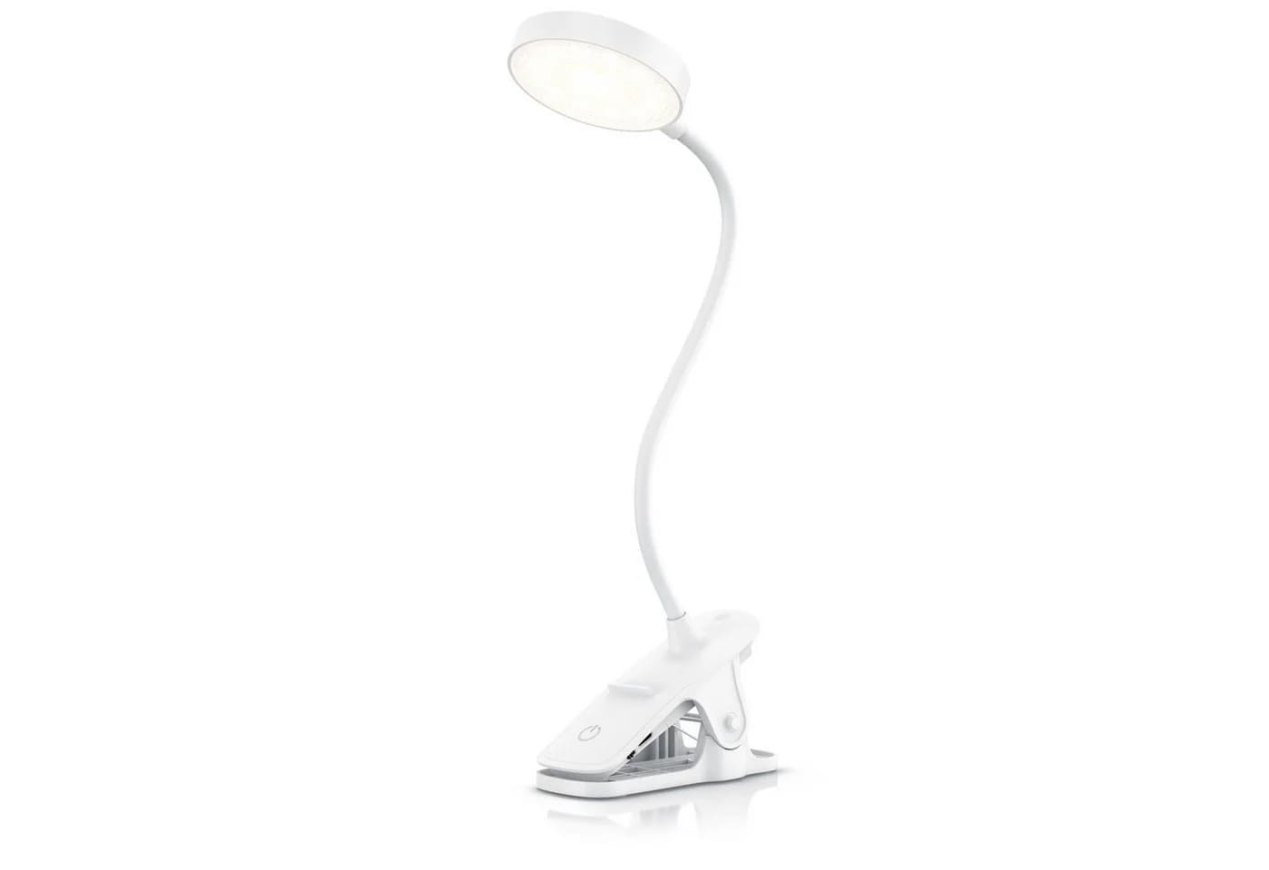 BEARWARE LED Tischleuchte, 3 Lichtfarben, Stufenlose Dimmung, USB-C, 2000 mAh - Bild 2