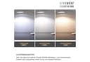 BEARWARE LED Tischleuchte, 3 Lichtfarben, Stufenlose Dimmung, USB-C, 2000 mAh Bild 3