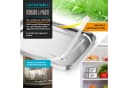 Arendo Lunchbox Edelstahl 1400 ml mit Trennstegen Bild 5