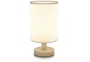 MyBeo LED Nachttischlampe Stoffschirm 3 Lichtmodi Bild 2