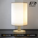 MyBeo LED Nachttischlampe Stoffschirm 3 Lichtmodi Bild 4