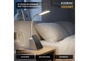 BEARWARE Schreibtischlampe LED Dimmbar mit Wireless Charger, 15W, Touch, 3 Lichtmodi, Stifthalter Bild 4