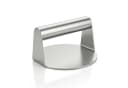 Arendo Edelstahl Burgerpresse 14 cm für Smash Burger Bild 2