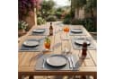 Arendo Platzset 6er Set Premium Tischset doppelseitig Grau Beige Bild 5