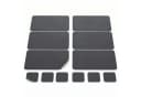 Arendo Platzset 6er Set Premium Kunstleder Dunkelblau Bild 2