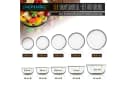 Arendo Glasschalen Set 5-tlg. mit Deckel, transparent Bild 1