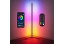 BEARWARE LED Stehlampe Smart Ecklampe Schwarz RGB Bild 5