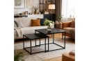 KAHOO Couchtisch Modern Quadratisch Satztisch Bild 1