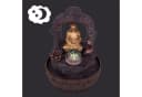 Lemodo Zimmerbrunnen Buddha mit LED-Beleuchtung Grau Bild 4