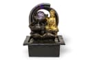 Lemodo Zimmerbrunnen Buddha mit LED-Beleuchtung Polyresin Bild 2